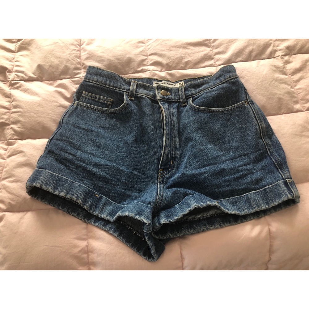 American Apparel High Waisted Shorts